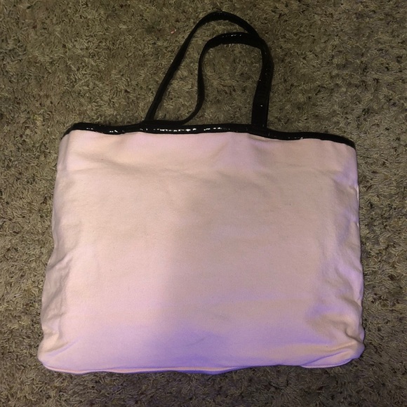 VICTORIA SECRET Tote bag w/Patent leather handles - Picture 5 of 11